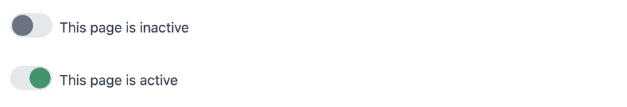 Example of of result of the Bool Component